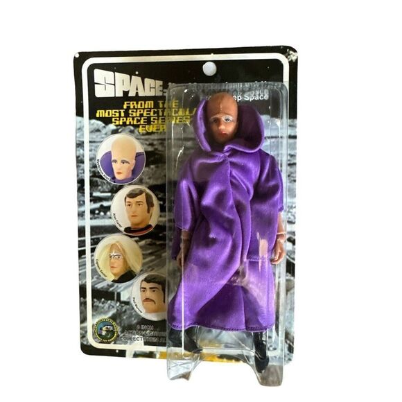 SPACE 1999 8” FIGURE Mysterious ALIEN New In Package Retro - Picture 1 of 6